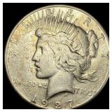 1927-S Peace Silver Dollar NICELY CIRCULATED