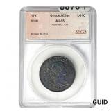 1797 Liberty Cap Large Cent SEGS AU55