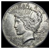 1926-S Silver Peace Dollar CLOSELY UNCIRCULATED