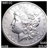 1889-CC Morgan Silver Dollar CHOICE AU