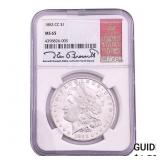 1883-CC Morgan Silver Dollar NGC MS65