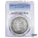 1893-CC Morgan Silver Dollar PCGS CF35