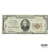 1929 $20 Columbus, OH -National Bank & Trust Co