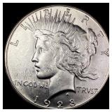 1928-S Silver Peace Dollar UNCIRCULATED