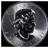 2023 Silver 1 oz Canadian Maple Leaf SUPERB GEM BU