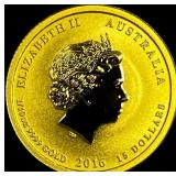 2016 Gold 1/10 oz Australia $15 Victory in the Pac