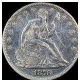 1876-S Silver Half Dollar HIGH GRADE