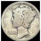 1923-S Silver Mercury Dime NICELY CIRCULATED