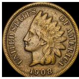 1908-S Indian Head Cent LIGHTLY CIRCULATED
