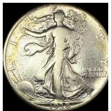 1938-D Walking Half Dollar LIGHTLY CIRCULATED