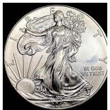 2012 1 oz Silver American Eagle $1 SUPERB GEM BU