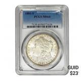 1881-S Morgan Silver Dollar PCGS MS64