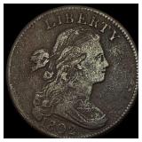 1802 Draped Bust Large Cent ABOUT  UNCIRCULATED