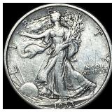 1933-S Silver Walking Liberty Half Dollar CLOSELY