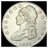 1835 Capped Bust Half Dollar NEARLY  UNCIRCULATED