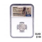 1198-1219 AD Armenia Levon I AR Tram NGC VF