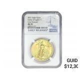 2021 1oz $50 Gold Eagle NGC MS70