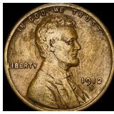 1912-D Bronze Lincoln Wheat Cent NEARLY UNCIRCULAT