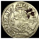 1500s-1600s Lithuria Silver Grosz CLOSELY UNCIRCUL
