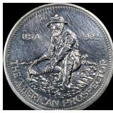 1982 Engelhard 1 oz Silver Round UNCIRCULATED
