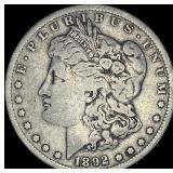 1892-S Silver Morgan Dollar NICELY CIRCULATED