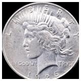 1926 Silver Peace Dollar CHOICE AU
