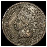 1864-L Indian Head Cent LIGHTLY CIRCULATED