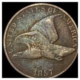 1857 Flying Eagle Cent LIGHTLY CIRCULATED