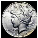 1924 Peace Silver Dollar CLOSELY UNCIRCULATED