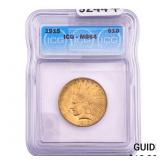 1915 $10 Gold Eagle ICG MS64