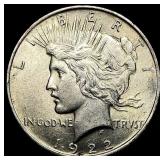 1922 Silver Peace Dollar UNCIRCULATED