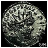 Roman Postumus 260-269 AD Silver Dbl Denararius C