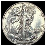 1942 Silver Walking Liberty Half Dollar  CHOICE A