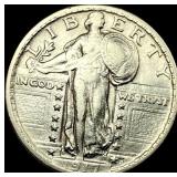 1917 Type 1 Standing Liberty Quarter CLOSELY  UNC