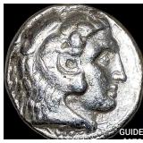 Macedonian Alex. III 336-323 Silver Tetradrachm C