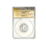 1917 Standing Liberty Quarter ANACS G4 VAR1