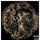 Roman Gallienus 253-268 AD Bronze Dbl Denarius CH