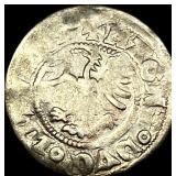 1500s-1600s Lithuria Silver Grosz CLOSELY UNCIRCUL