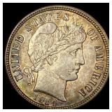 1914-D Silver Barber Dime CLOSELY  UNCIRCULATED