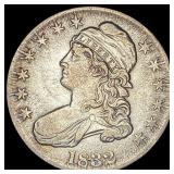 1832 Capped Bust Half Dollar CLOSELY  UNCIRCULATE