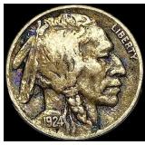 1924-D Buffalo Nickel LIGHTLY CIRCULATED