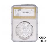 1888 Morgan Silver Dollar PGA MS64