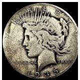 1935-S Silver Peace Dollar LIGHTLY CIRCULATED