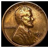 1931-S Lincoln Wheat Cent NEARLY UNCIRCULATED