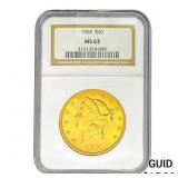 1904 $20 Gold Double Eagle NGC MS63