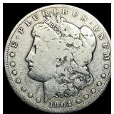 1904-S Silver Morgan Dollar NICELY CIRCULATED