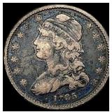 1835 Capped Bust Quarter NICELY CIRCULATED