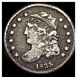 1835 Capped Bust Half Dime LIGHTLY CIRCULATED