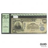 1902 $10 National Bank Of Frankfort PMG F 12PPQ