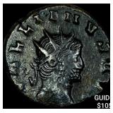 Roman Gallienus 253-268 AD Bronze Dbl Denarius CH